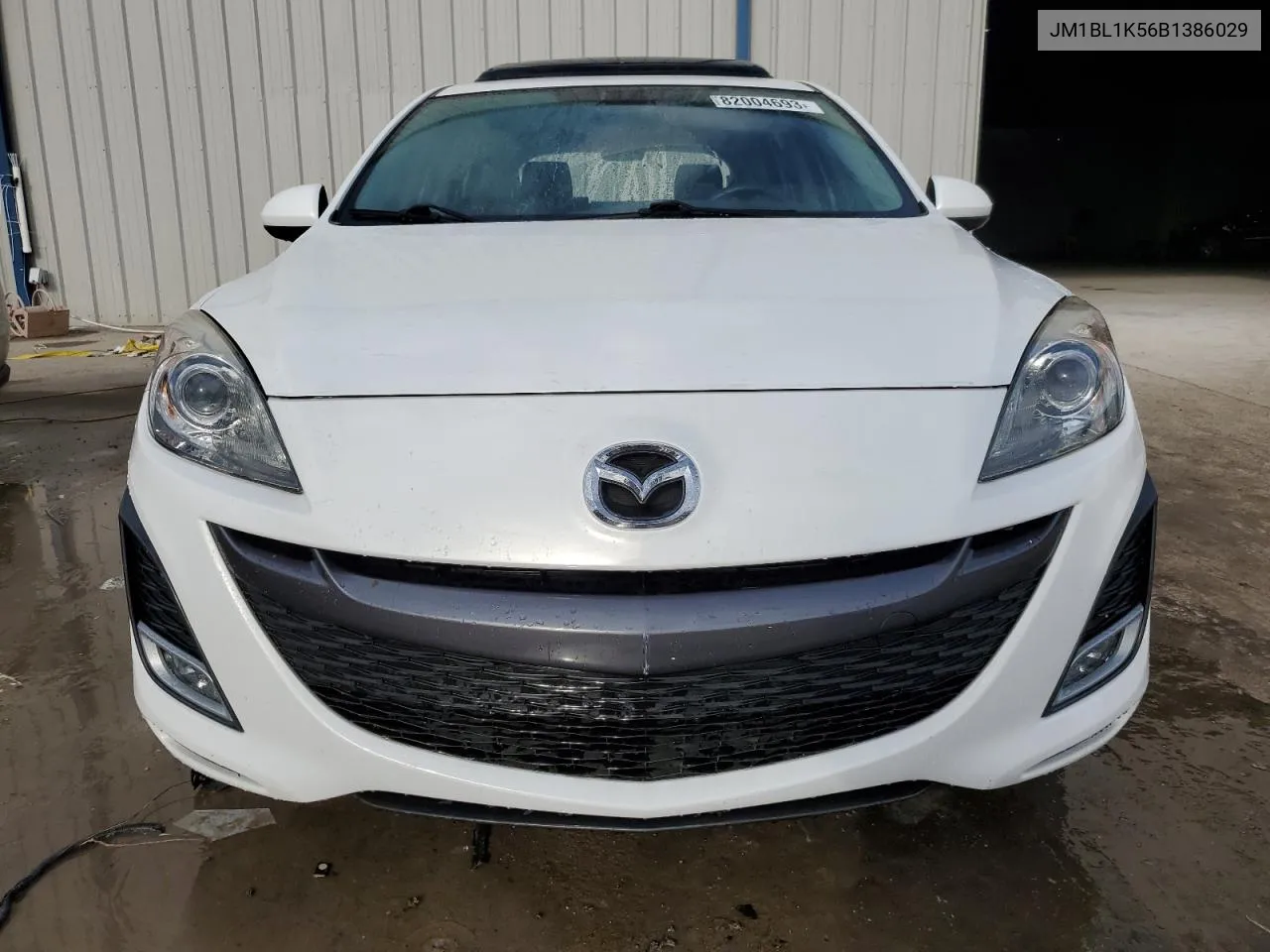 2011 Mazda 3 S VIN: JM1BL1K56B1386029 Lot: 82004693