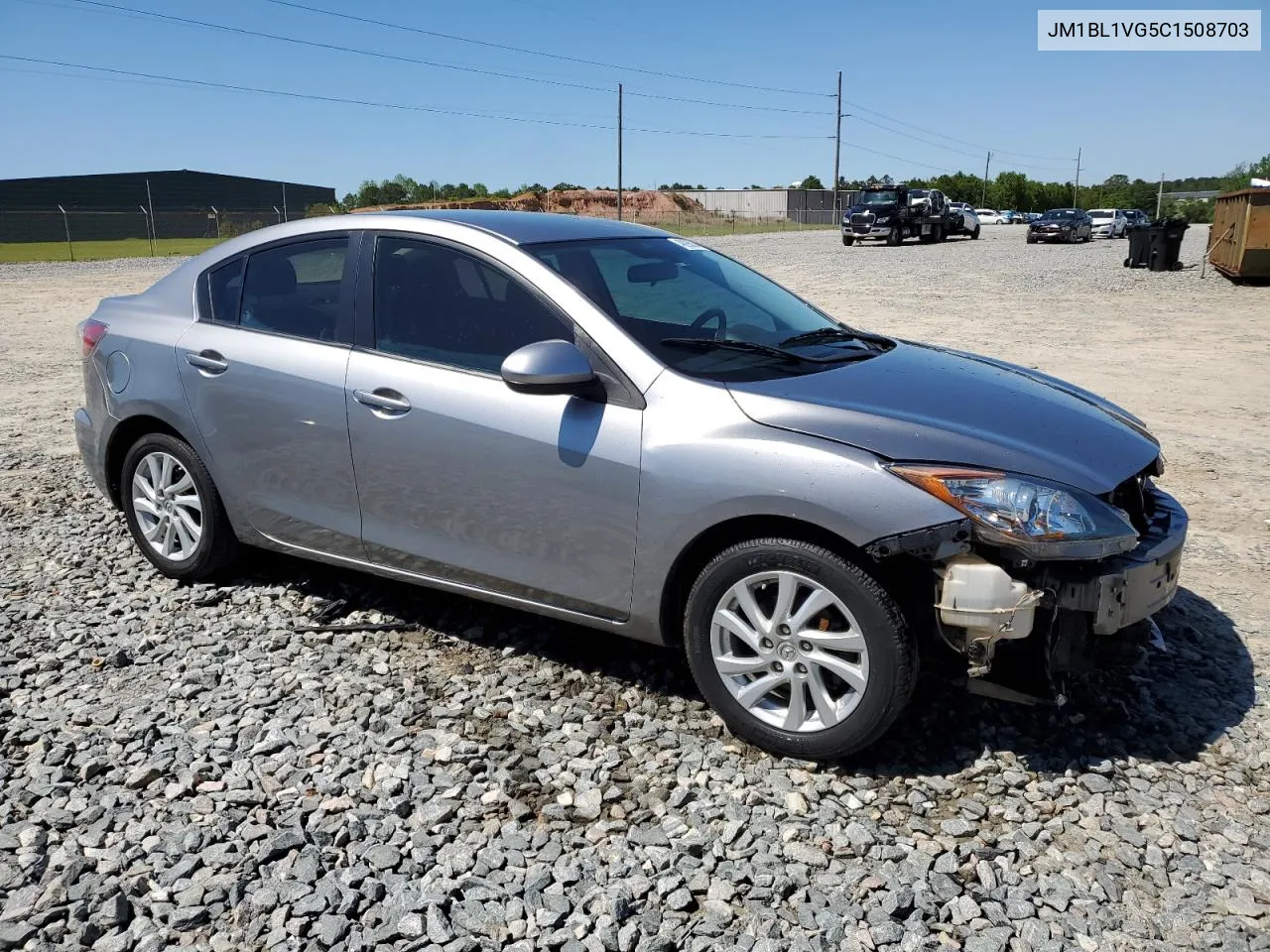 2012 Mazda 3 I VIN: JM1BL1VG5C1508703 Lot: 48990834