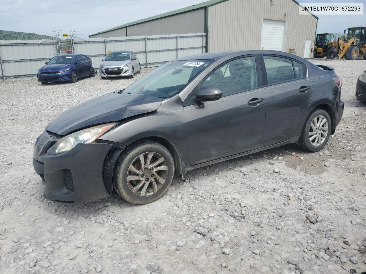 2012 Mazda 3 I VIN: JM1BL1W70C1672293 Lot: 50841764