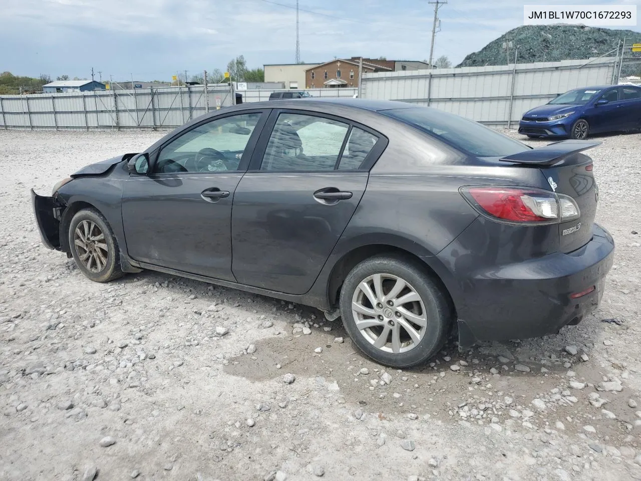 2012 Mazda 3 I VIN: JM1BL1W70C1672293 Lot: 50841764