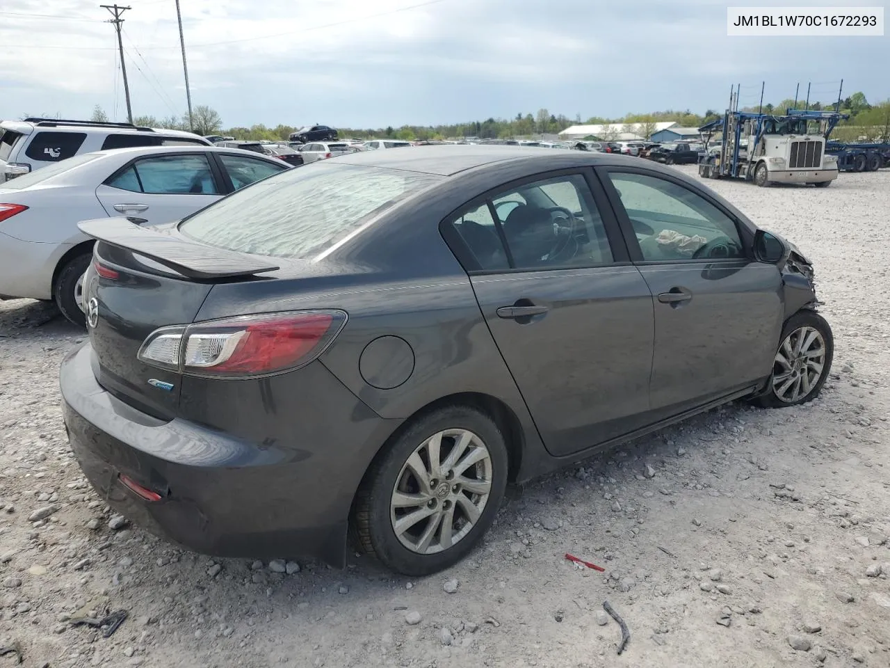 2012 Mazda 3 I VIN: JM1BL1W70C1672293 Lot: 50841764