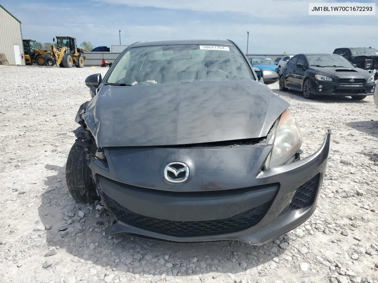 2012 Mazda 3 I VIN: JM1BL1W70C1672293 Lot: 50841764