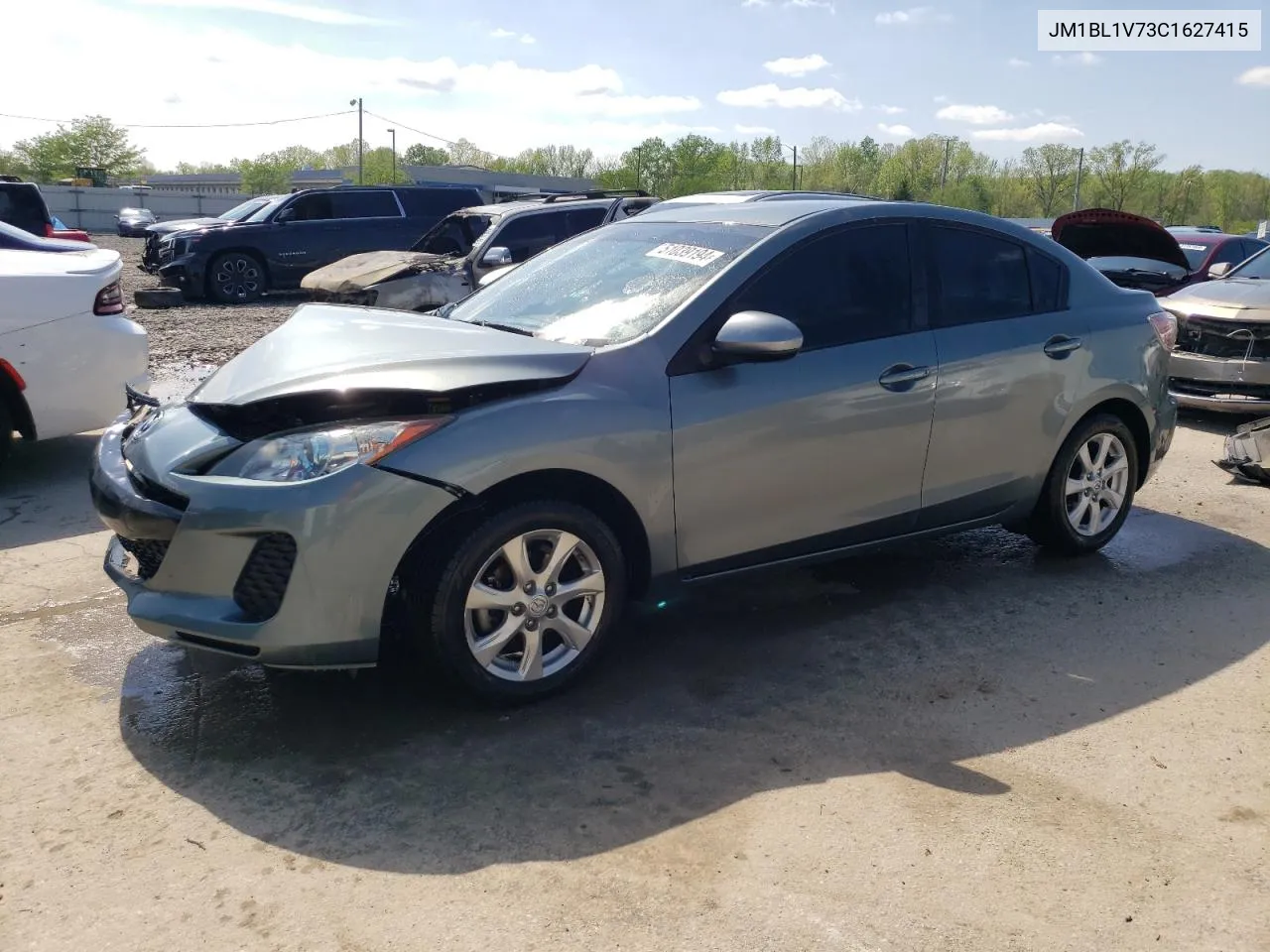 2012 Mazda 3 I VIN: JM1BL1V73C1627415 Lot: 51039194