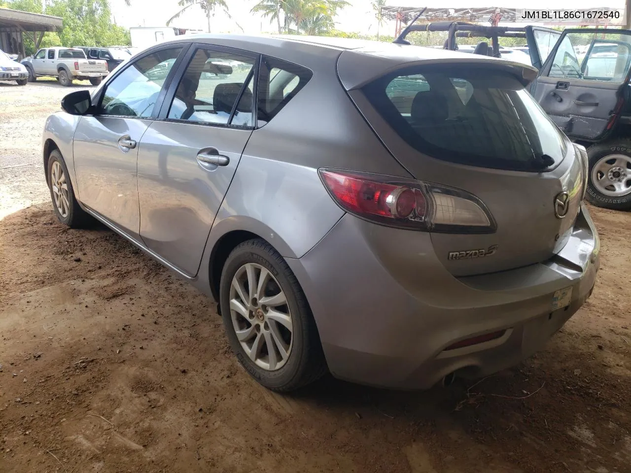 JM1BL1L86C1672540 2012 Mazda 3 I