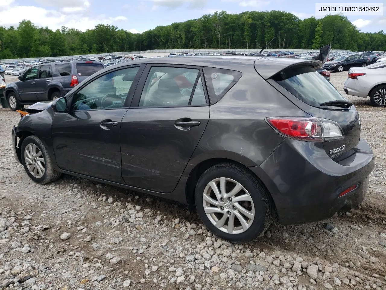 JM1BL1L88C1540492 2012 Mazda 3 I