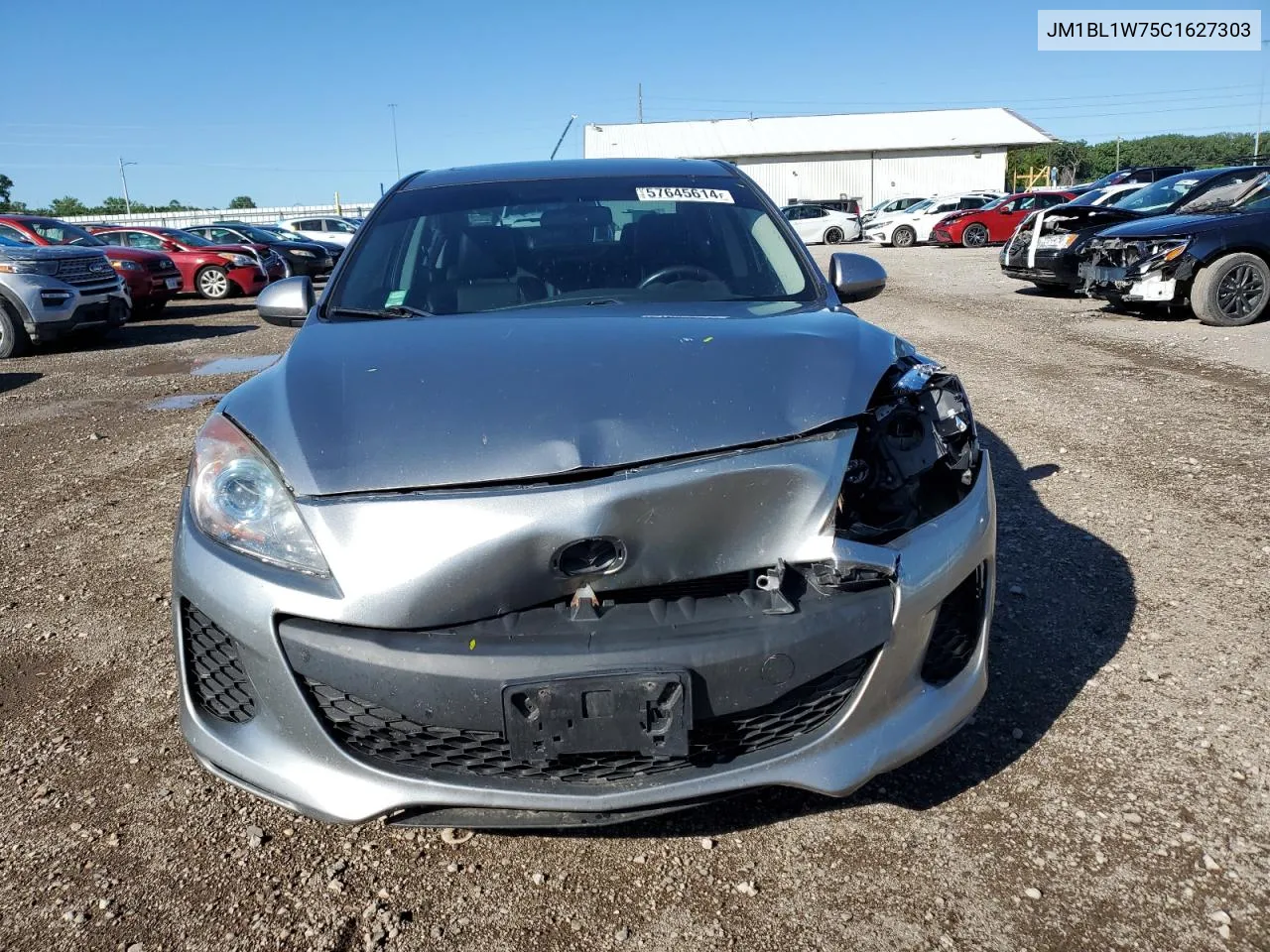 JM1BL1W75C1627303 2012 Mazda 3 I