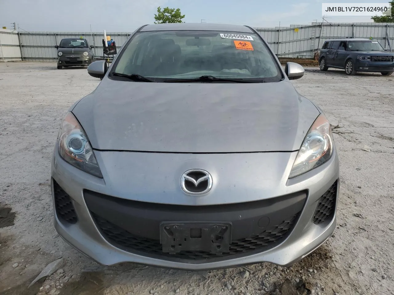 JM1BL1V72C1624960 2012 Mazda 3 I