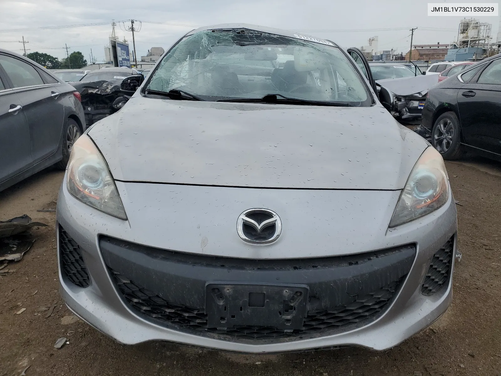 2012 Mazda 3 I VIN: JM1BL1V73C1530229 Lot: 61227694