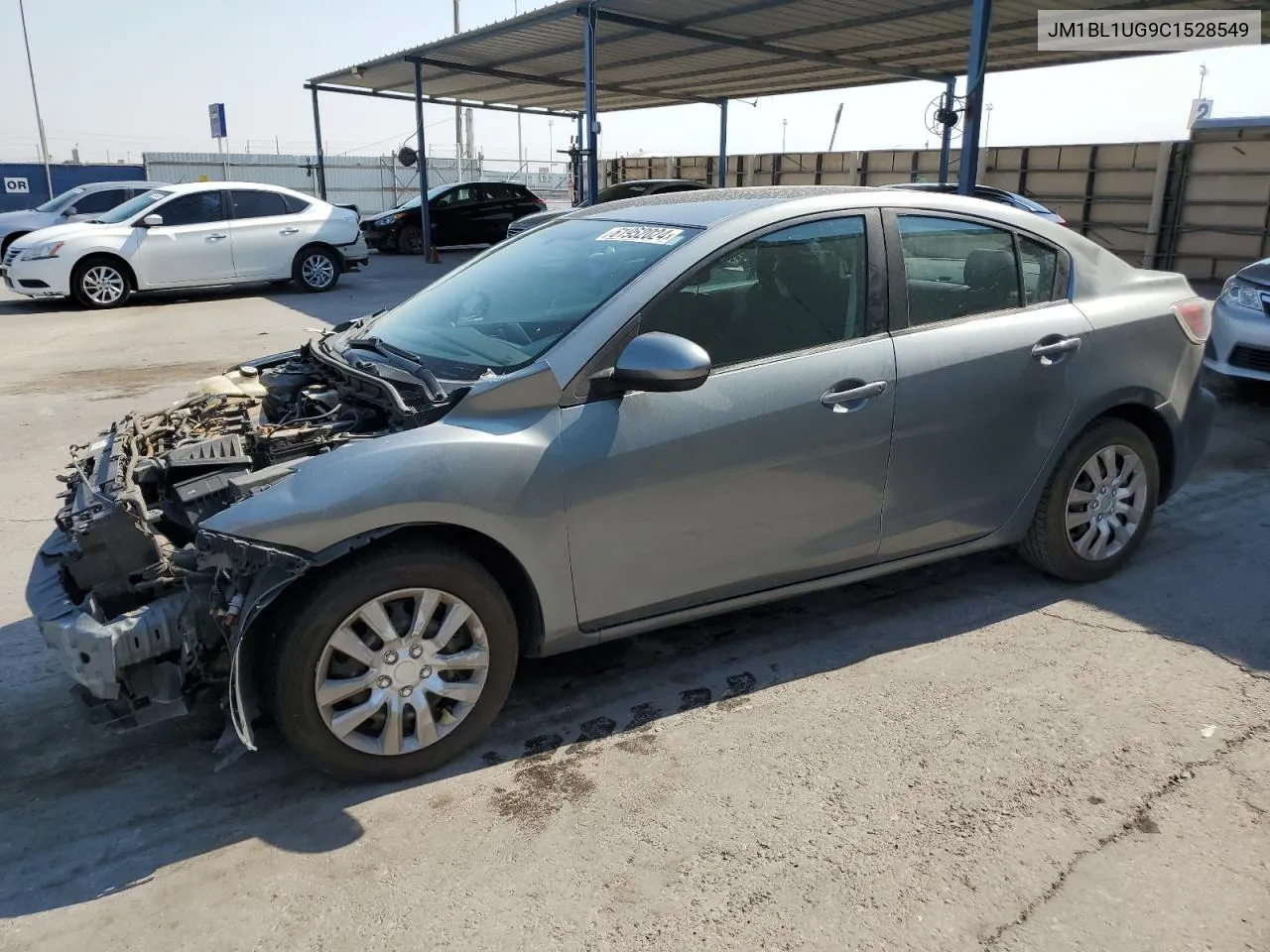 JM1BL1UG9C1528549 2012 Mazda 3 I