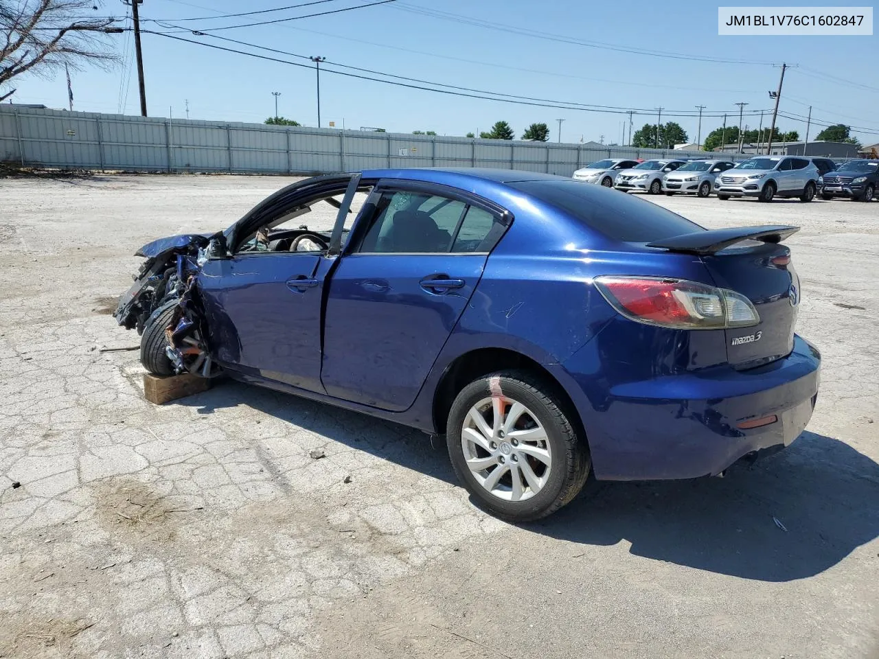 2012 Mazda 3 I VIN: JM1BL1V76C1602847 Lot: 62897634