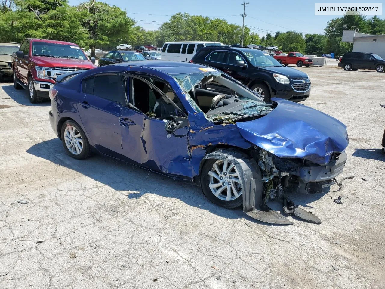 2012 Mazda 3 I VIN: JM1BL1V76C1602847 Lot: 62897634