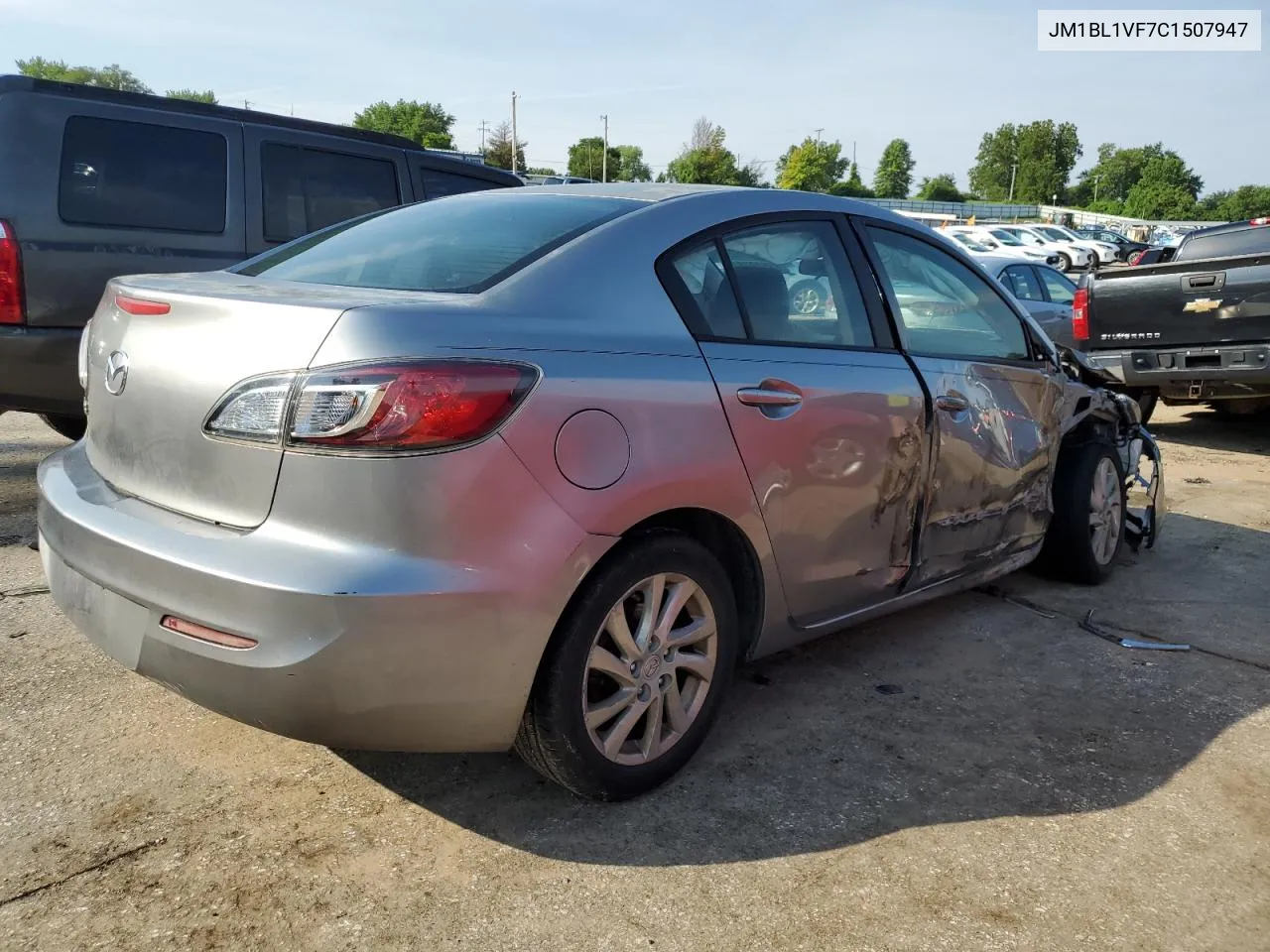 2012 Mazda 3 I VIN: JM1BL1VF7C1507947 Lot: 63549284