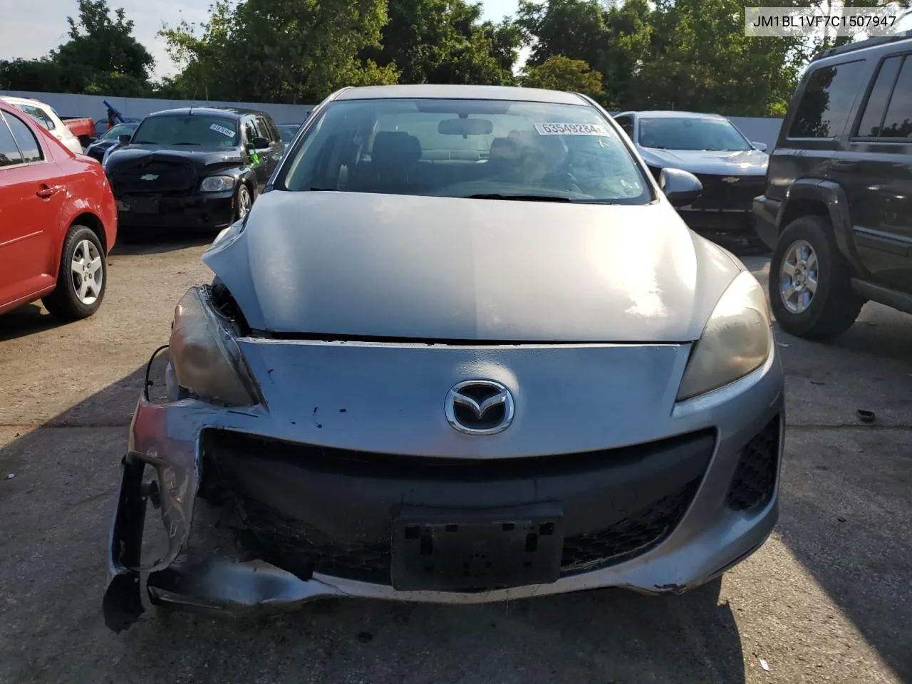 JM1BL1VF7C1507947 2012 Mazda 3 I