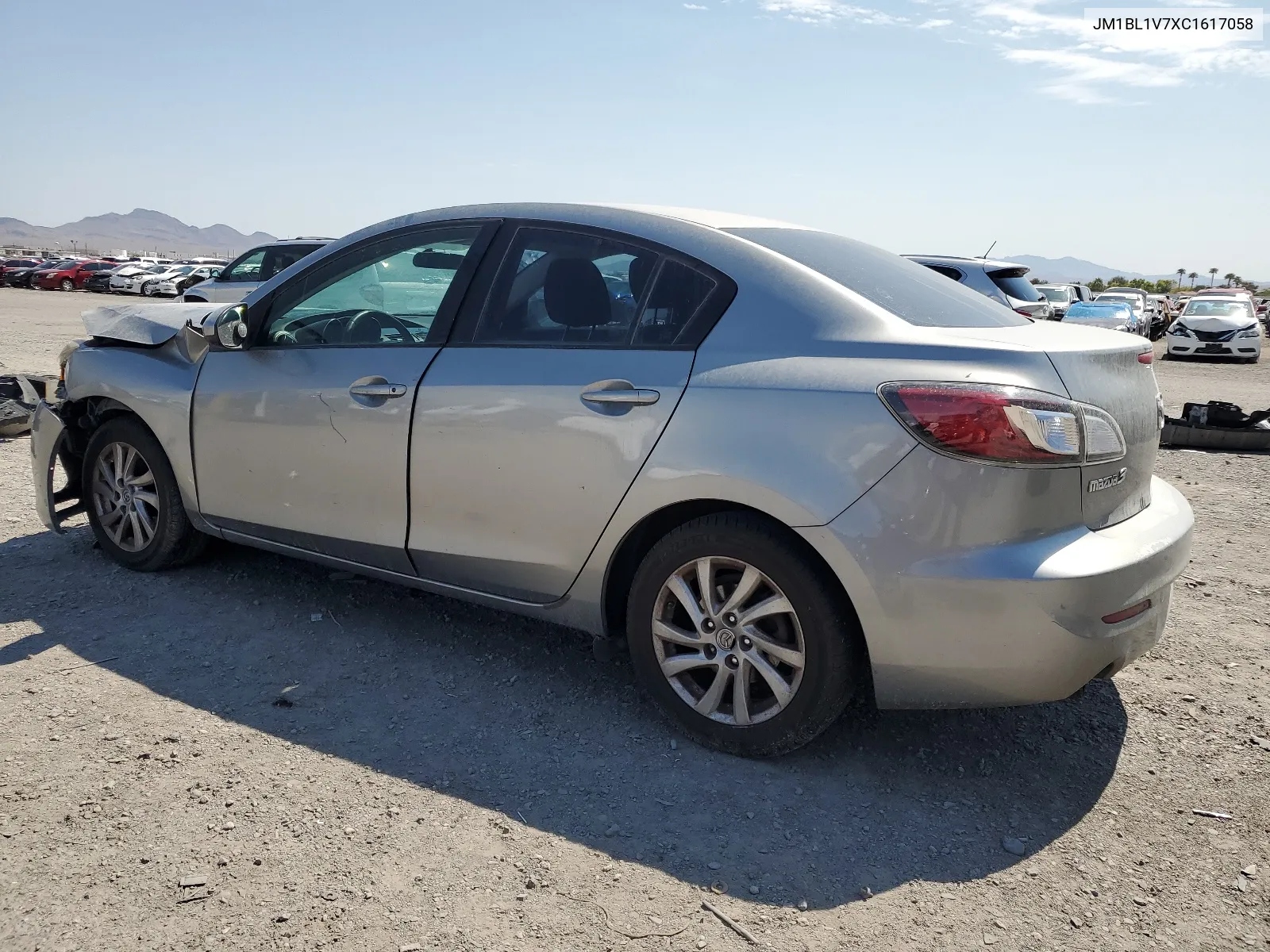 2012 Mazda 3 I VIN: JM1BL1V7XC1617058 Lot: 63712224