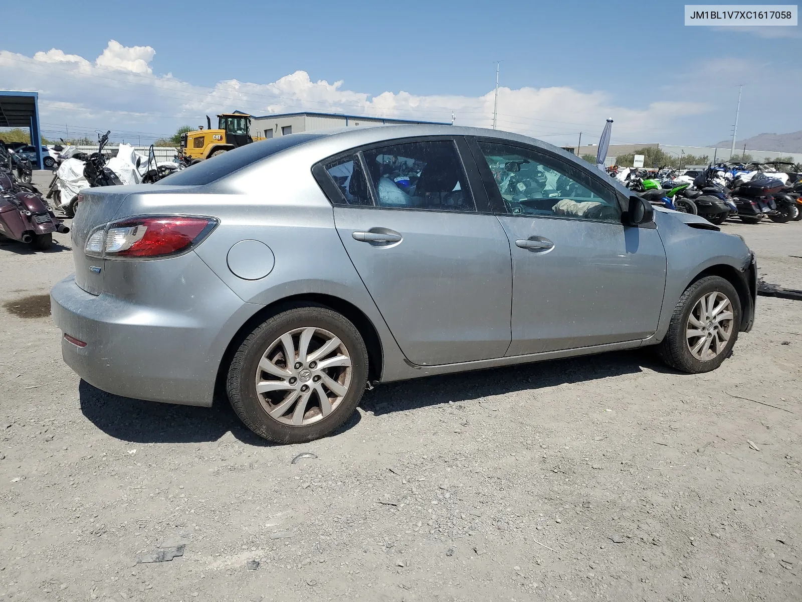 2012 Mazda 3 I VIN: JM1BL1V7XC1617058 Lot: 63712224