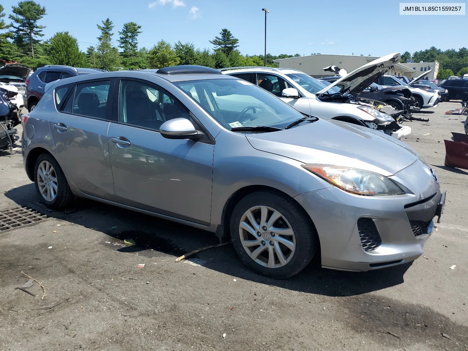 2012 Mazda 3 I VIN: JM1BL1L85C1559257 Lot: 63745854