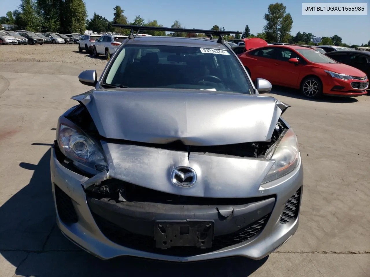 2012 Mazda 3 I VIN: JM1BL1UGXC1555985 Lot: 63936364