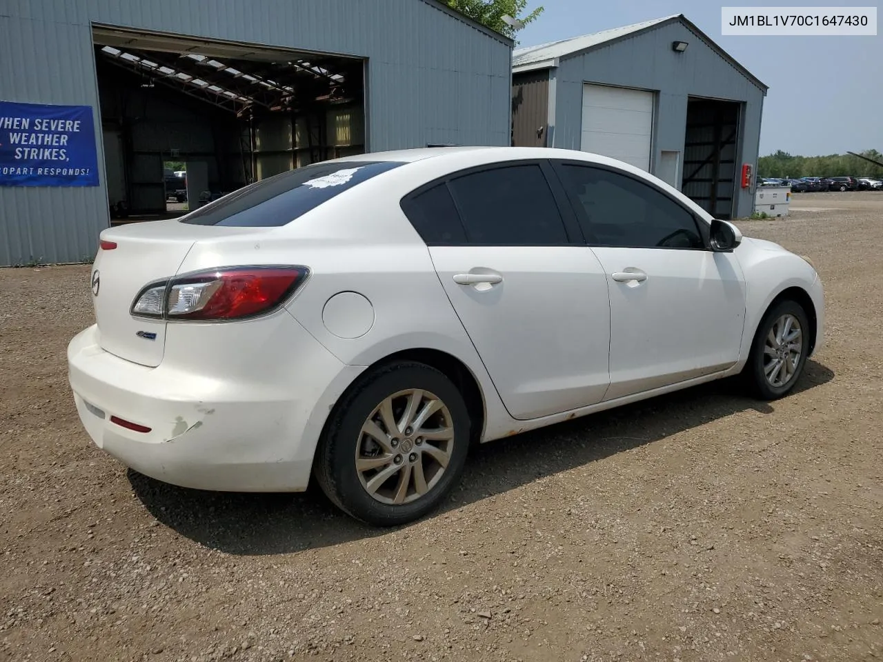 JM1BL1V70C1647430 2012 Mazda 3 I