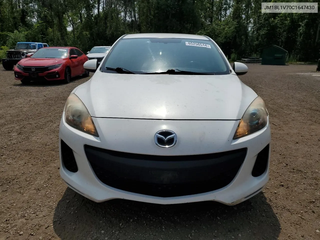 2012 Mazda 3 I VIN: JM1BL1V70C1647430 Lot: 65256544