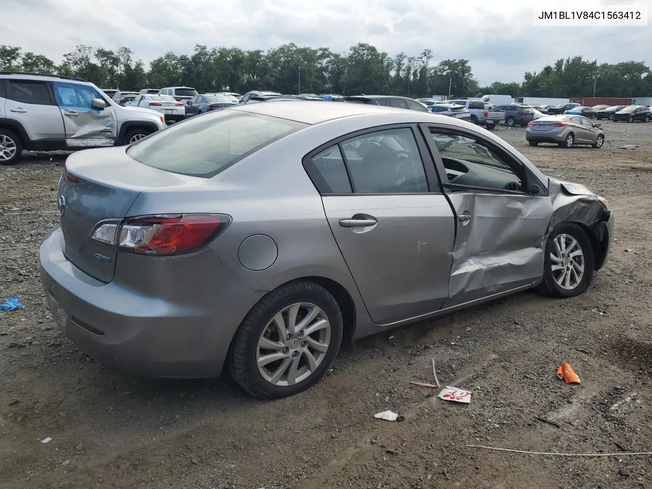 2012 Mazda 3 I VIN: JM1BL1V84C1563412 Lot: 65418694