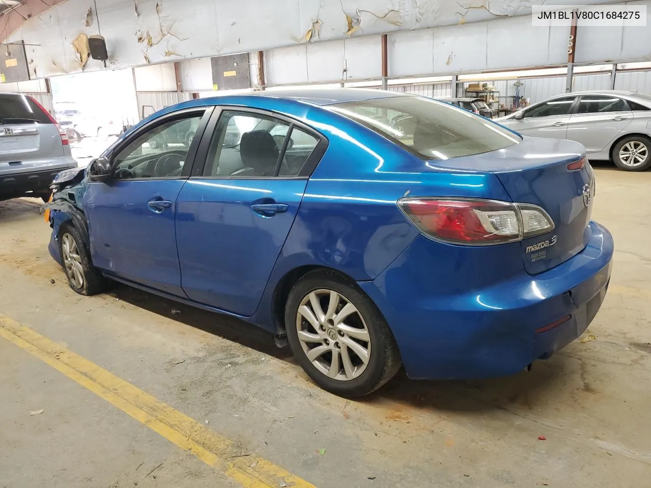 2012 Mazda 3 I VIN: JM1BL1V80C1684275 Lot: 65438374