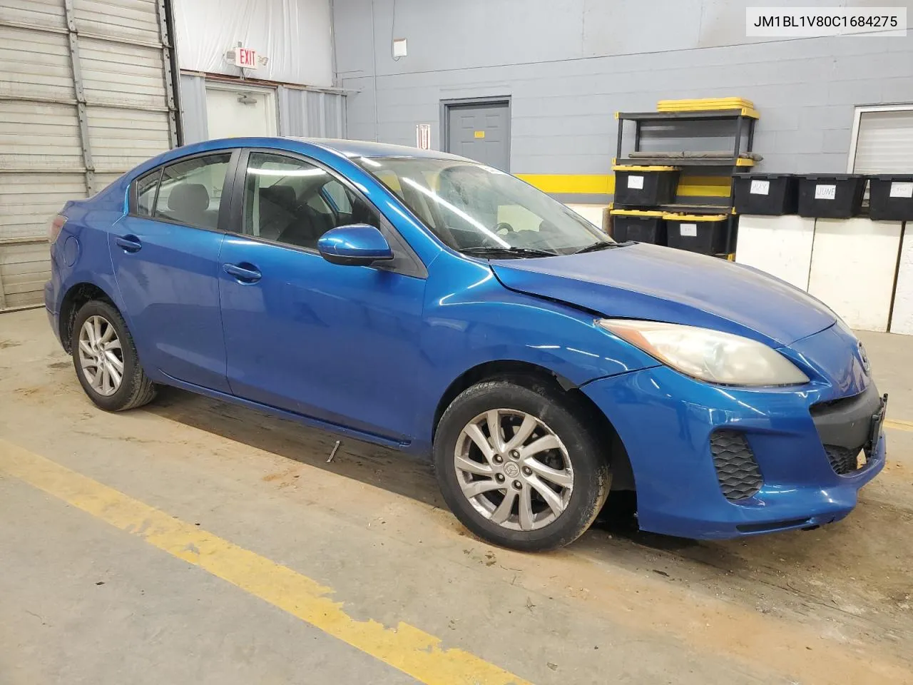 2012 Mazda 3 I VIN: JM1BL1V80C1684275 Lot: 65438374