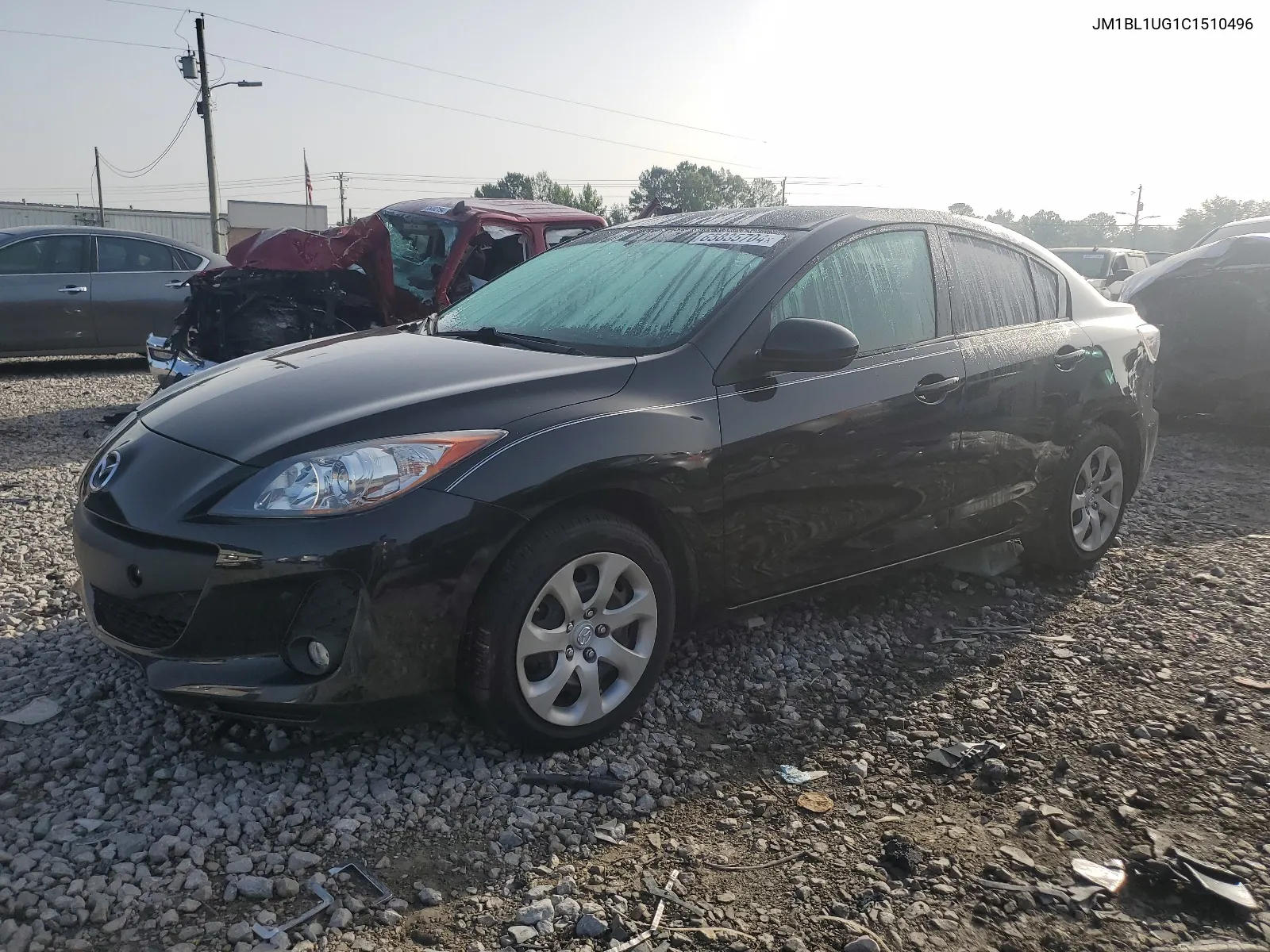 2012 Mazda 3 I VIN: JM1BL1UG1C1510496 Lot: 65835704