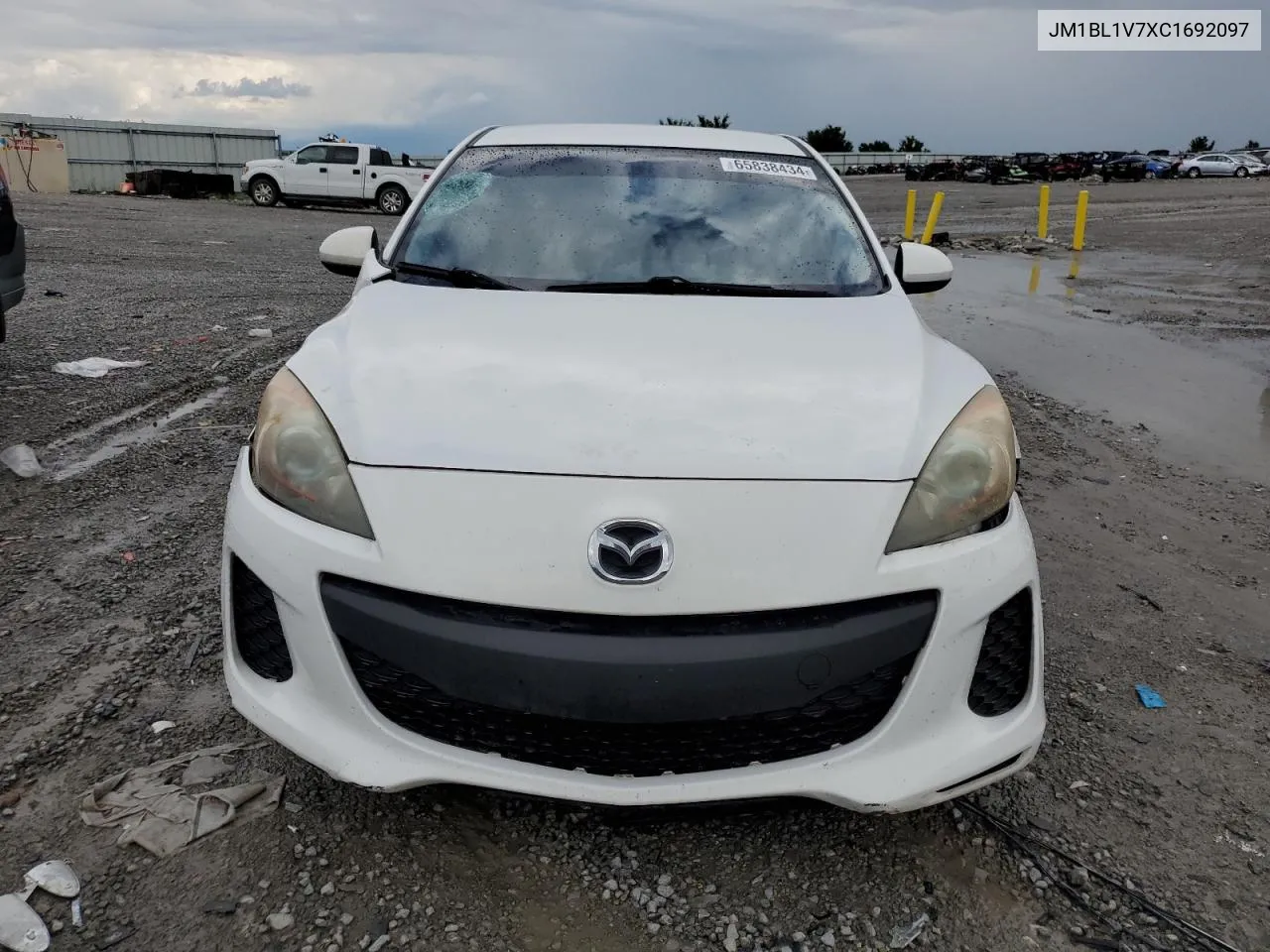 2012 Mazda 3 I VIN: JM1BL1V7XC1692097 Lot: 65838434