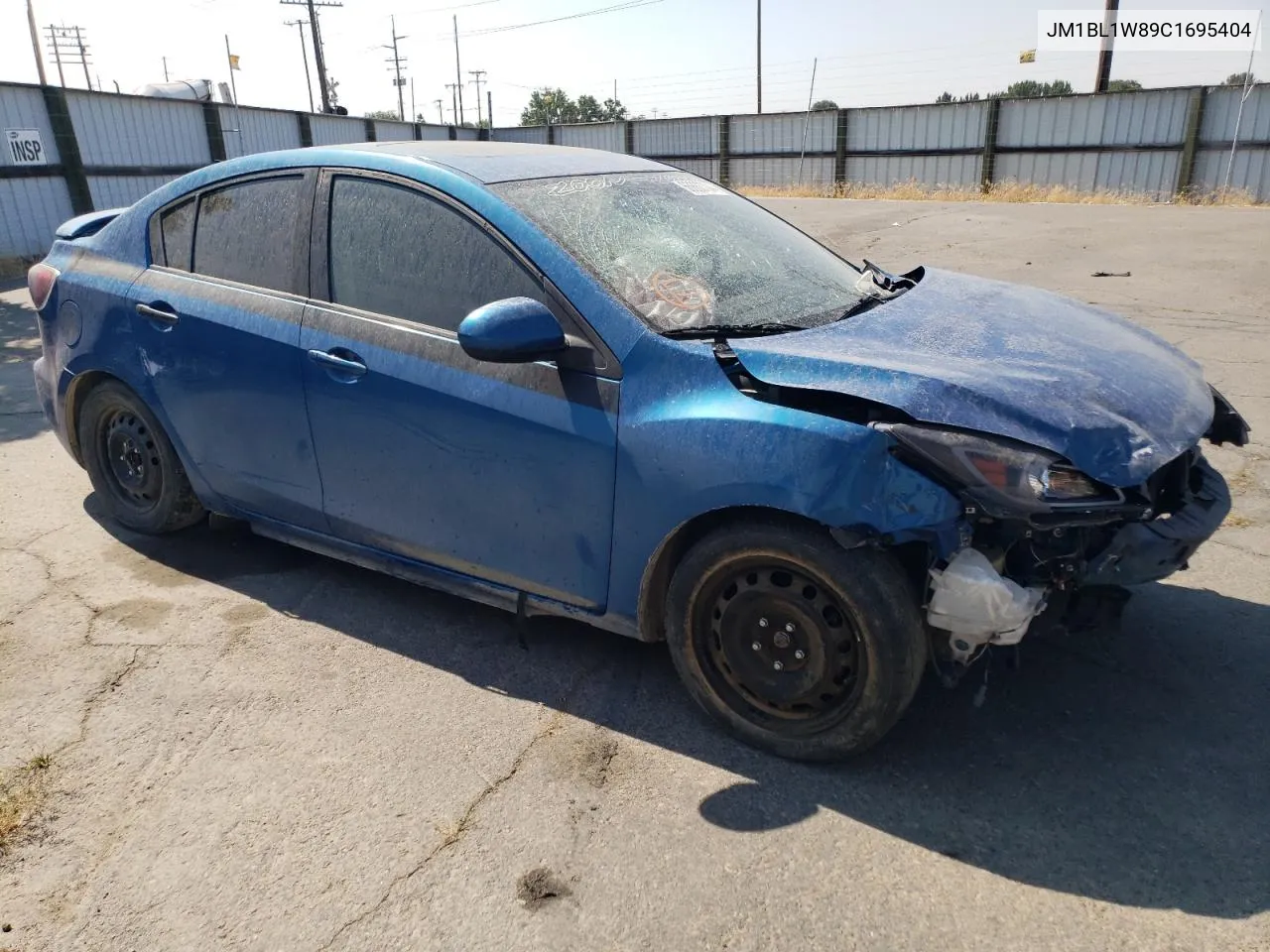 2012 Mazda 3 I VIN: JM1BL1W89C1695404 Lot: 65863704