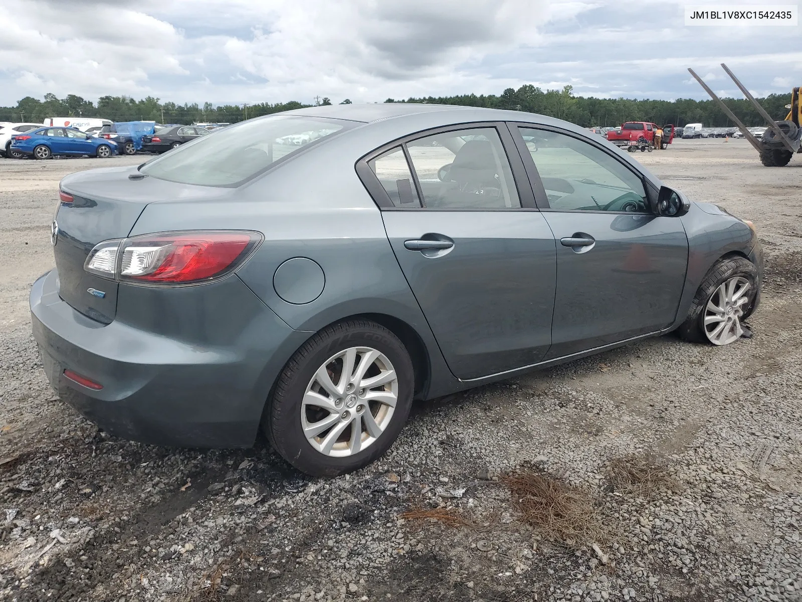 2012 Mazda 3 I VIN: JM1BL1V8XC1542435 Lot: 66242454