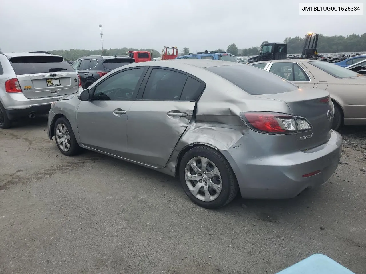 2012 Mazda 3 I VIN: JM1BL1UG0C1526334 Lot: 66488174