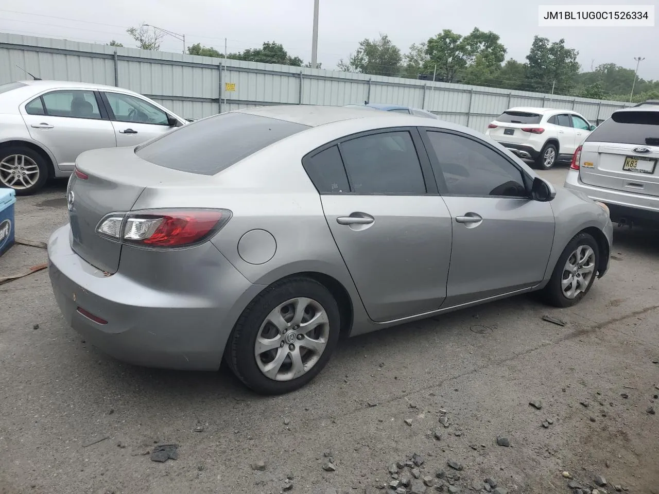 JM1BL1UG0C1526334 2012 Mazda 3 I