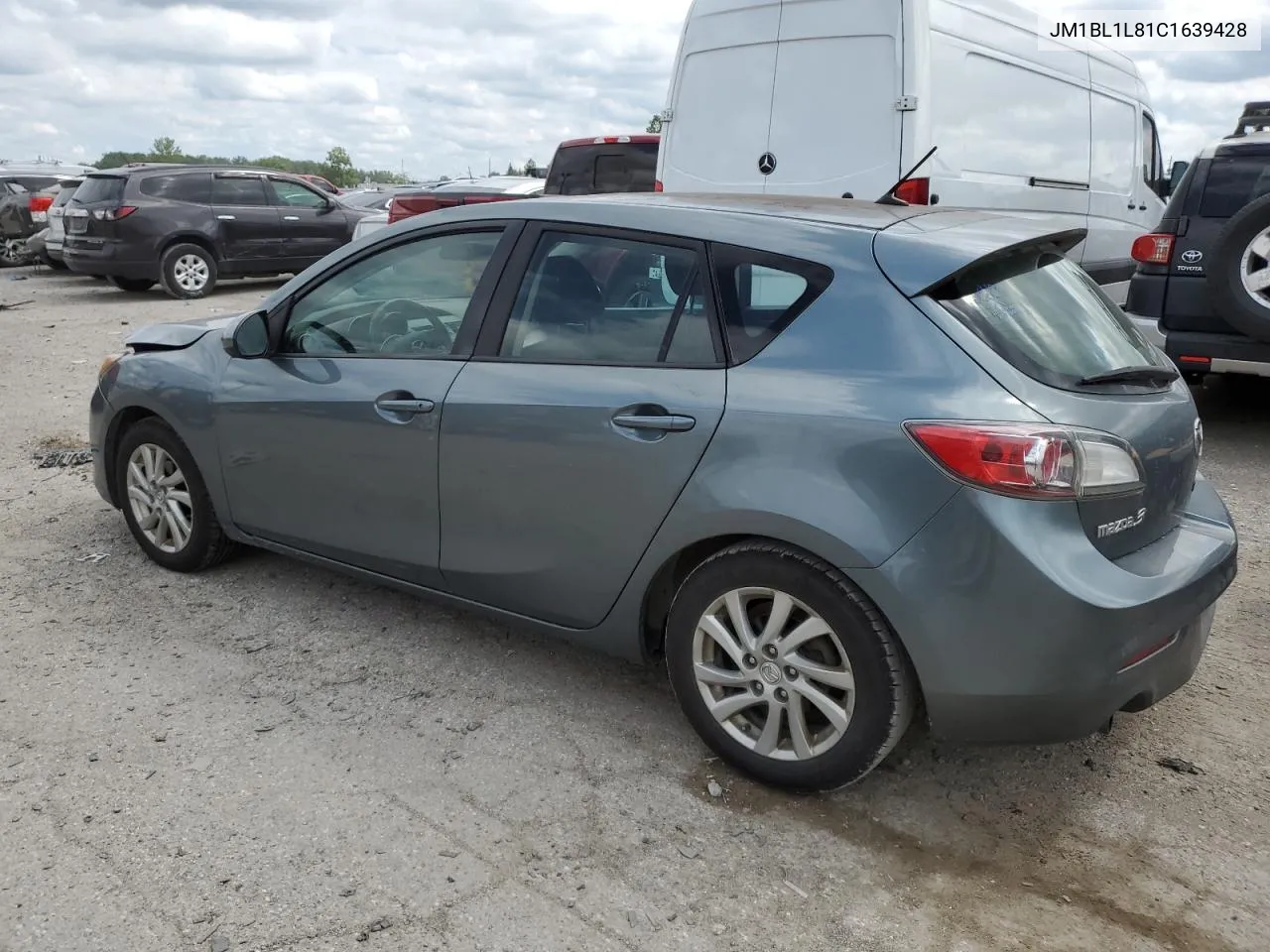 2012 Mazda 3 I VIN: JM1BL1L81C1639428 Lot: 66531424