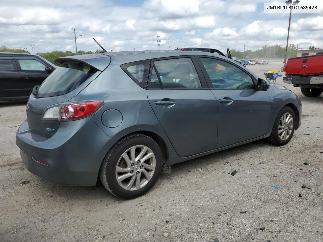 2012 Mazda 3 I VIN: JM1BL1L81C1639428 Lot: 66531424