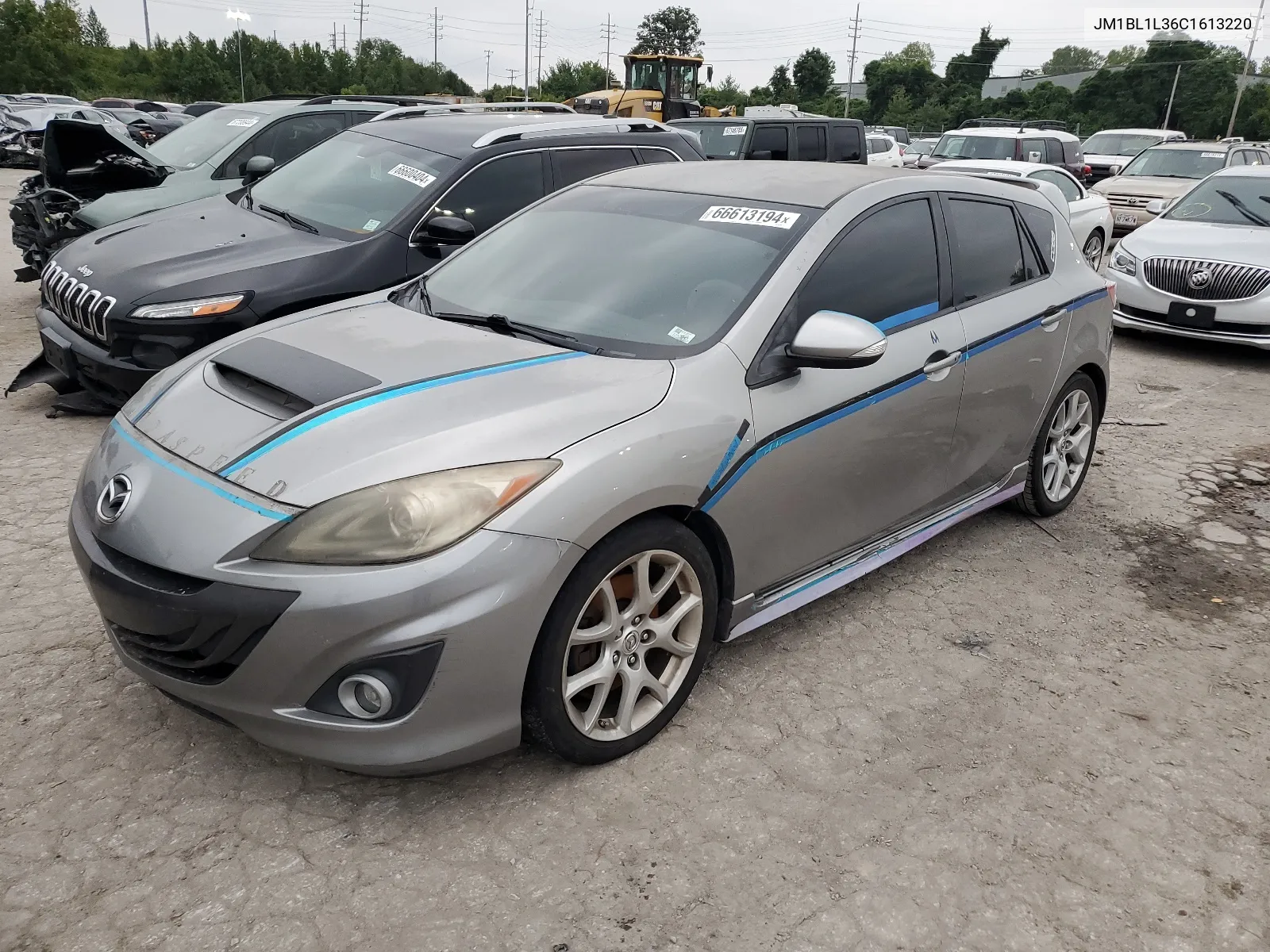 2012 Mazda Speed 3 VIN: JM1BL1L36C1613220 Lot: 66613194