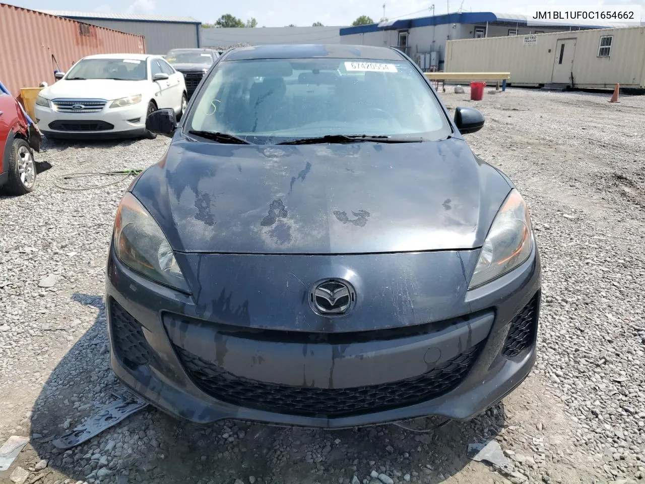 JM1BL1UF0C1654662 2012 Mazda 3 I