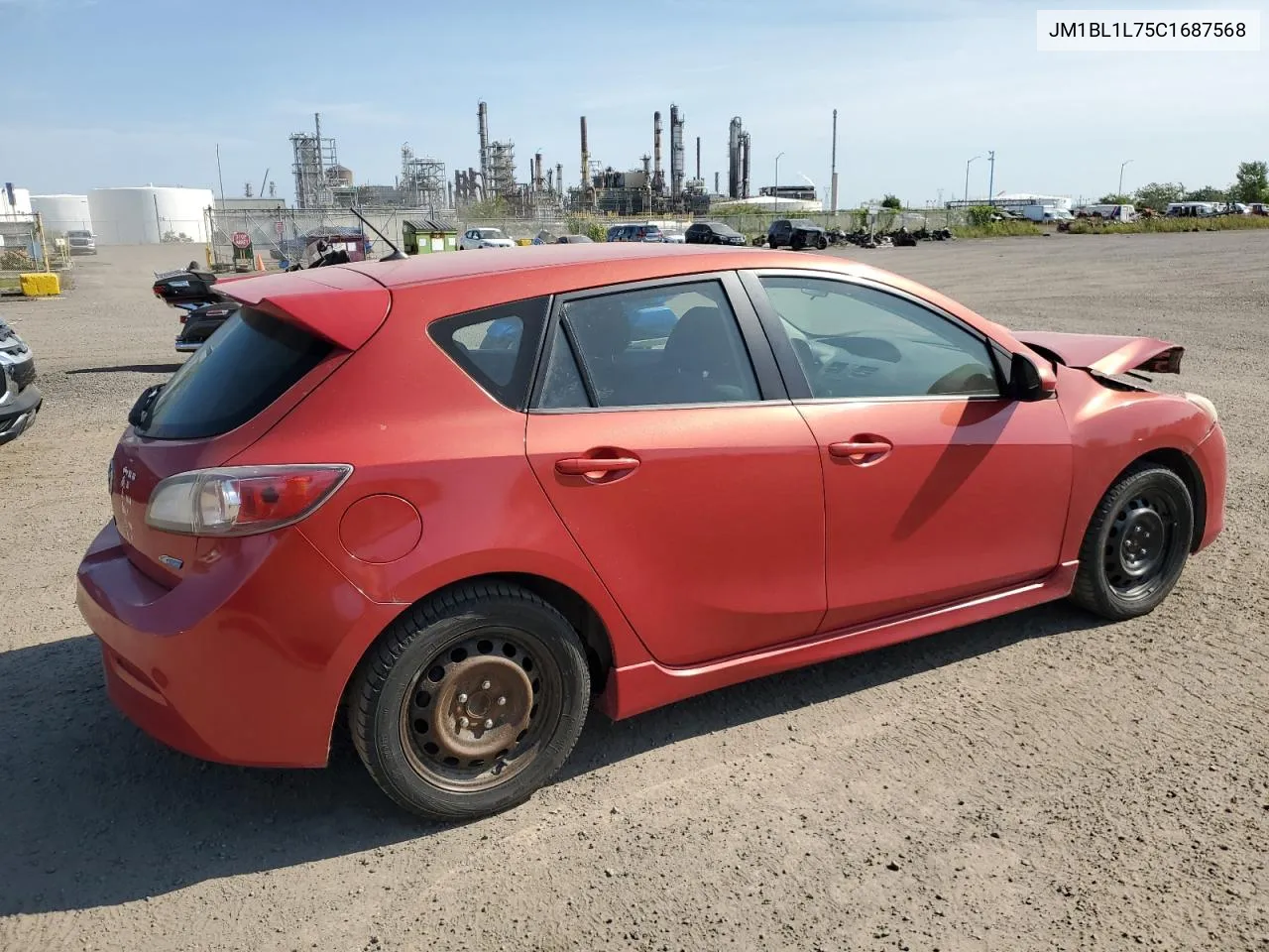 2012 Mazda 3 I VIN: JM1BL1L75C1687568 Lot: 67471024