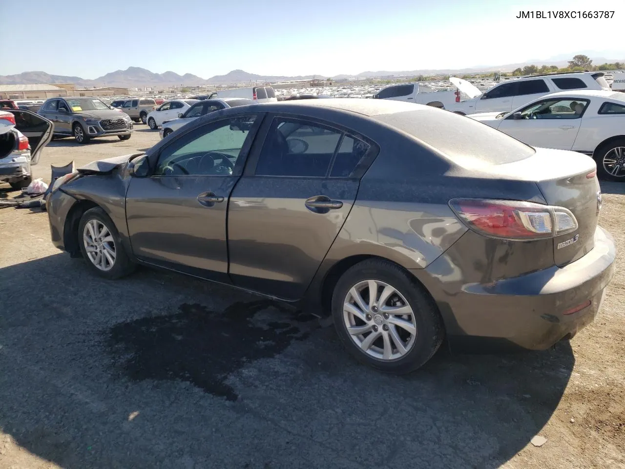 2012 Mazda 3 I VIN: JM1BL1V8XC1663787 Lot: 67500154