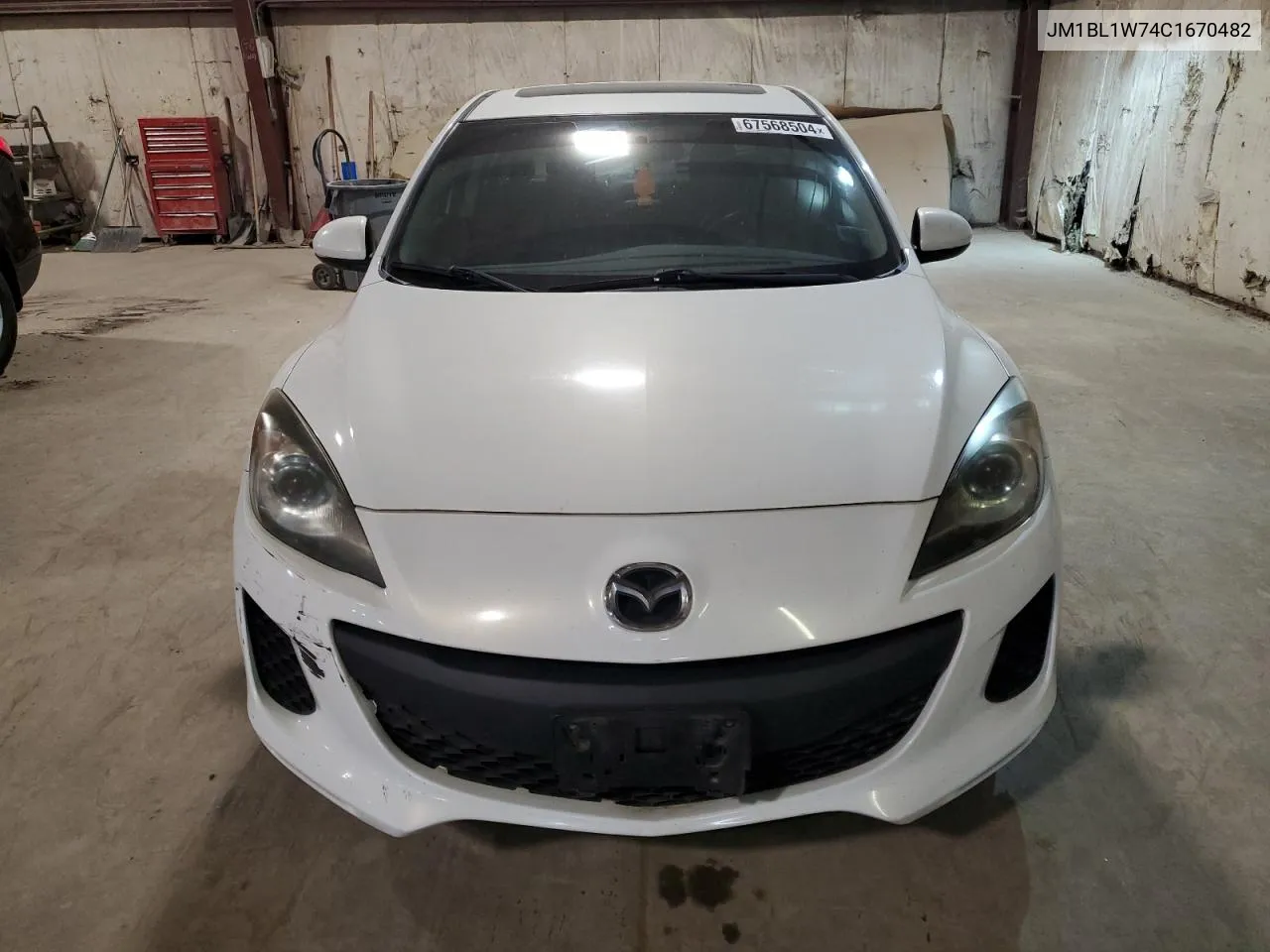 2012 Mazda 3 I VIN: JM1BL1W74C1670482 Lot: 67568504