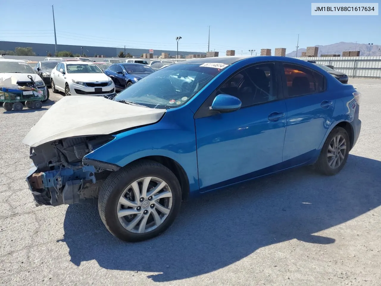 2012 Mazda 3 I VIN: JM1BL1V88C1617634 Lot: 67714614