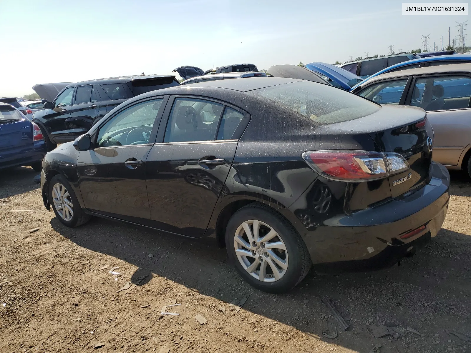 2012 Mazda 3 I VIN: JM1BL1V79C1631324 Lot: 67874044