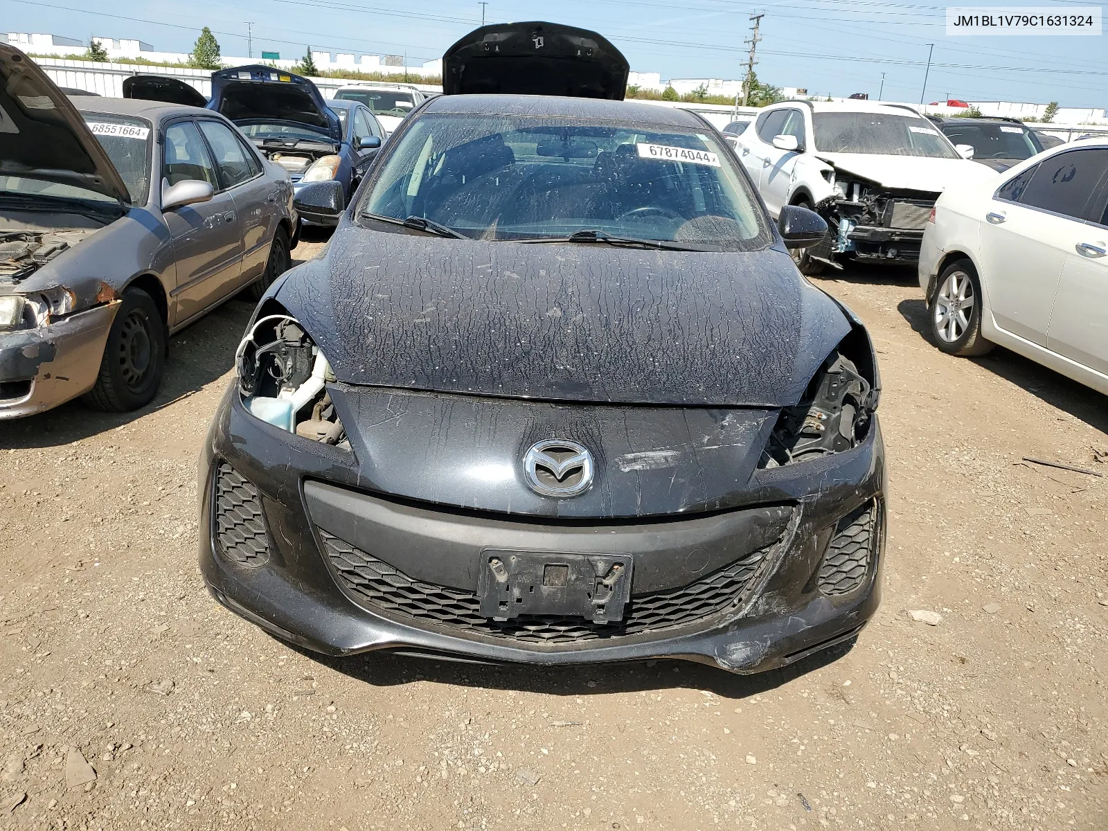 JM1BL1V79C1631324 2012 Mazda 3 I