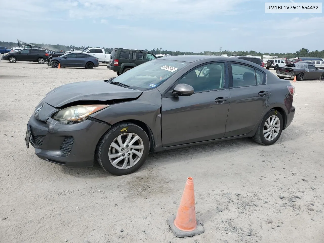 2012 Mazda 3 I VIN: JM1BL1V76C1654432 Lot: 68081714