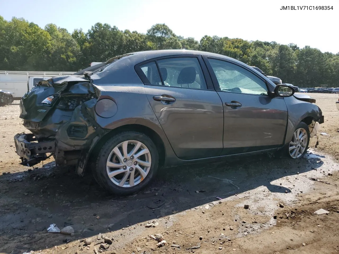 2012 Mazda 3 I VIN: JM1BL1V71C1698354 Lot: 68081954