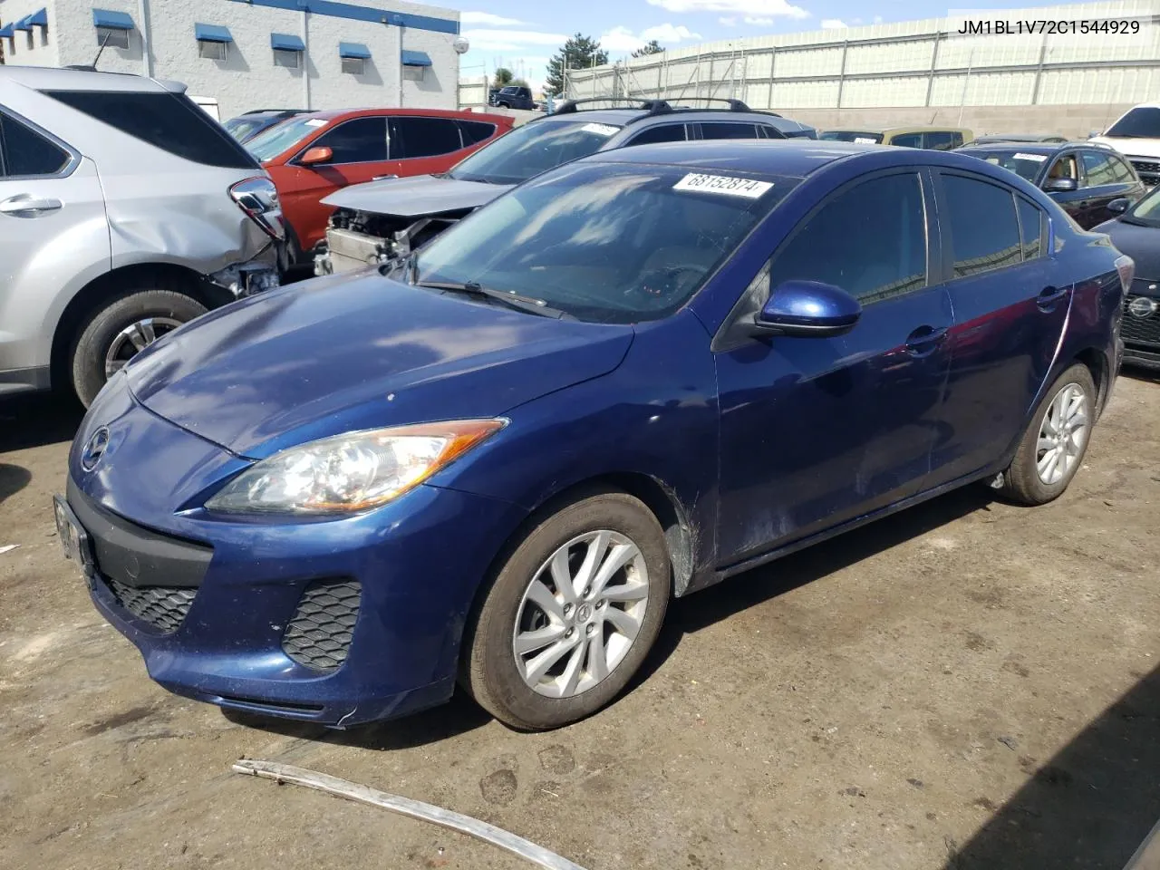 JM1BL1V72C1544929 2012 Mazda 3 I