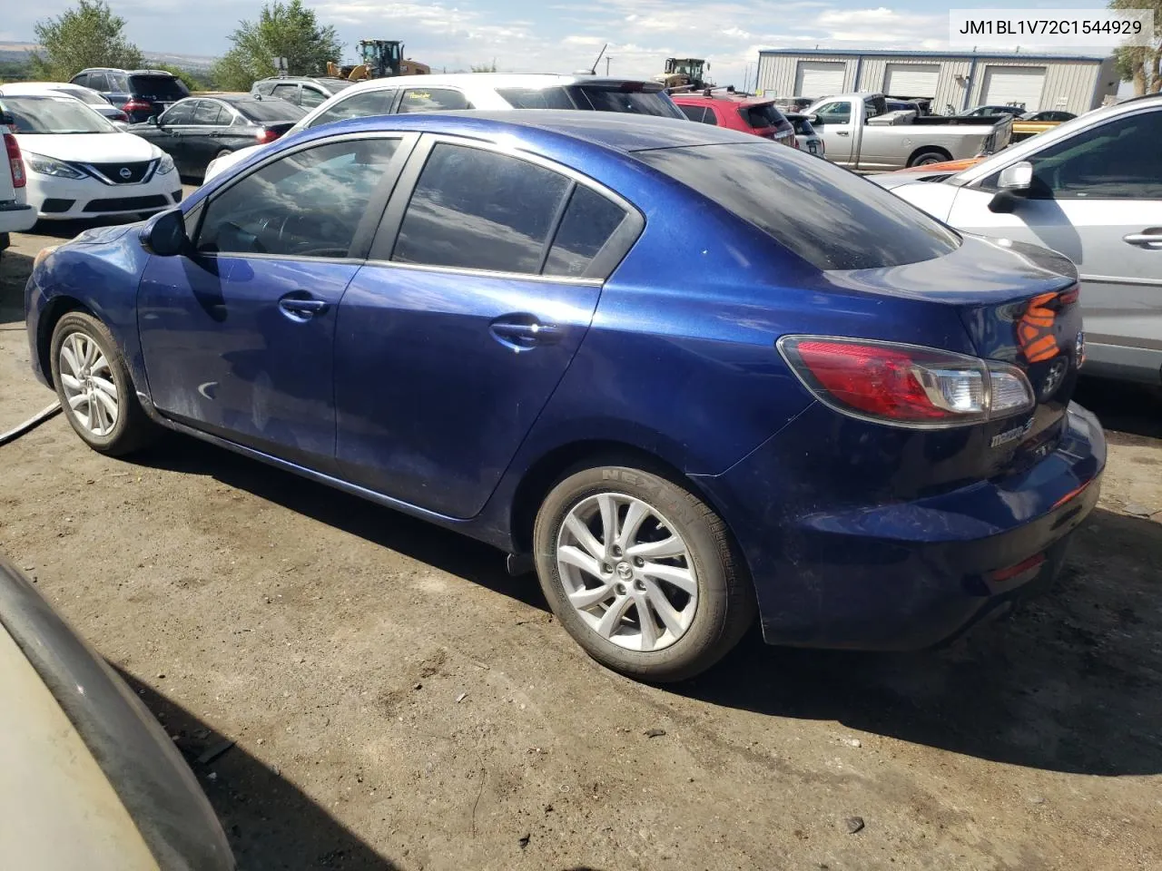 2012 Mazda 3 I VIN: JM1BL1V72C1544929 Lot: 68152874