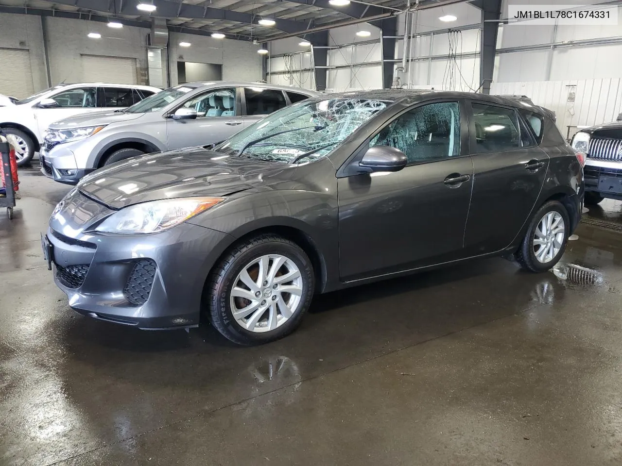 2012 Mazda 3 I VIN: JM1BL1L78C1674331 Lot: 68640174