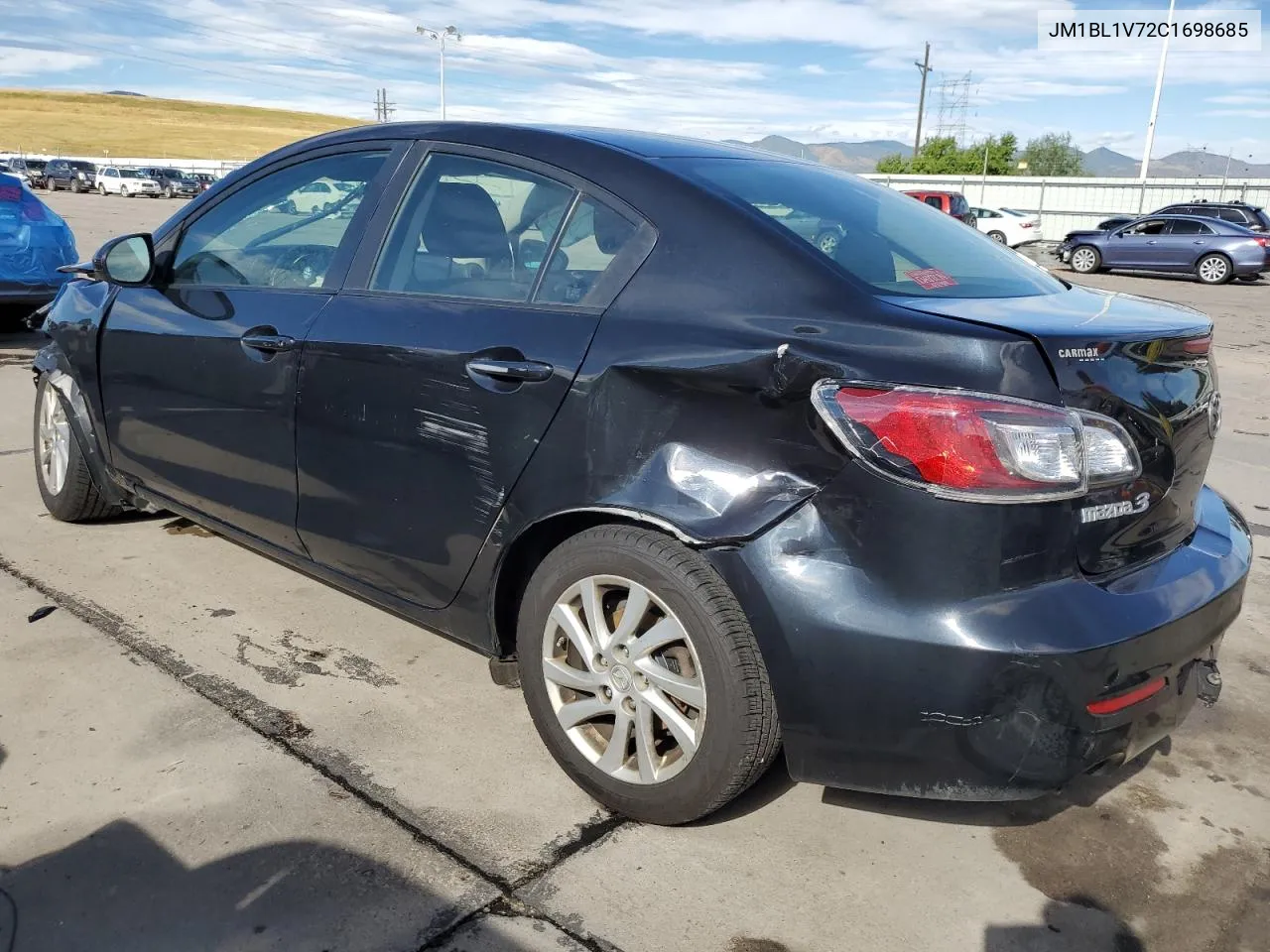 2012 Mazda 3 I VIN: JM1BL1V72C1698685 Lot: 68705364