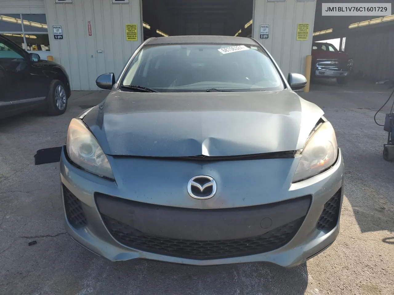 2012 Mazda 3 I VIN: JM1BL1V76C1601729 Lot: 68706324