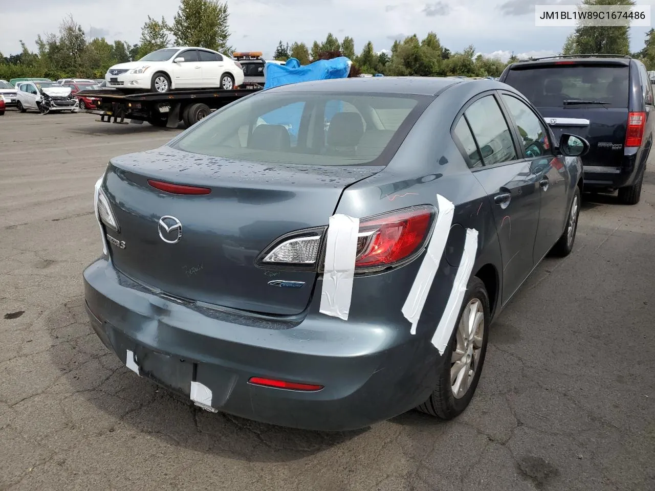 JM1BL1W89C1674486 2012 Mazda 3 I